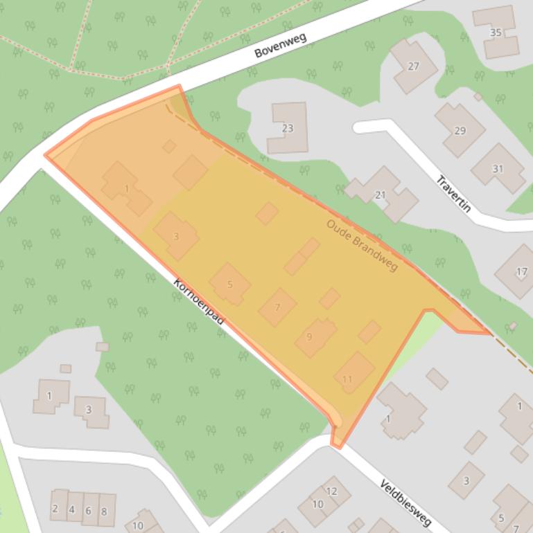 Kaart van postcodegebied 8084RP.