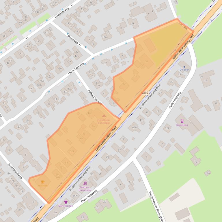 Kaart van postcodegebied 8085AG.