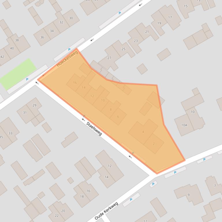 Kaart van postcodegebied 8085BD.