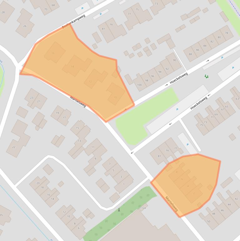 Kaart van postcodegebied 8085BM.