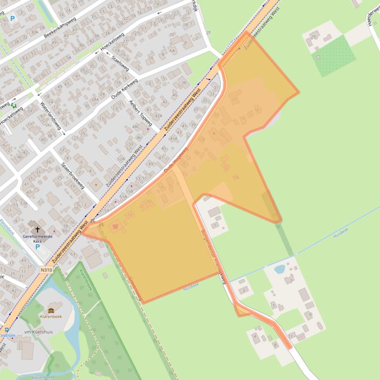 Kaart van postcodegebied 8085PA.