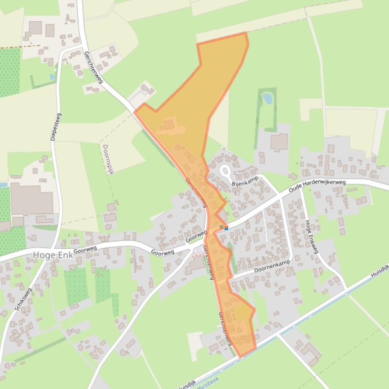 Kaart van postcodegebied 8085PW.