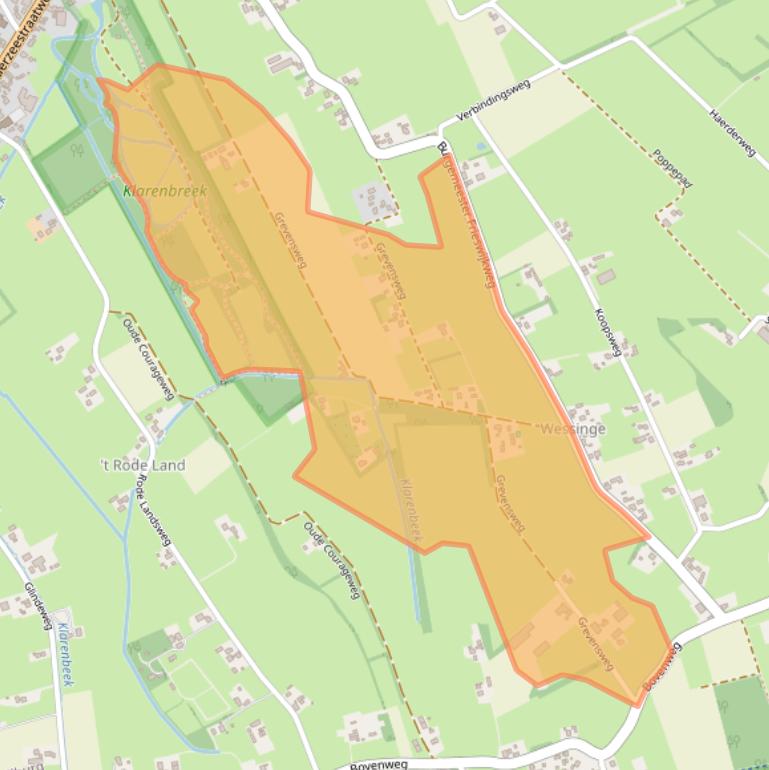 Kaart van postcodegebied 8085PZ.