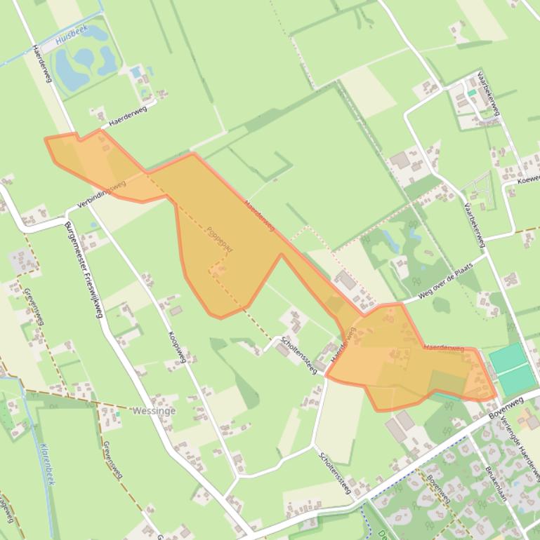 Kaart van postcodegebied 8085RH.