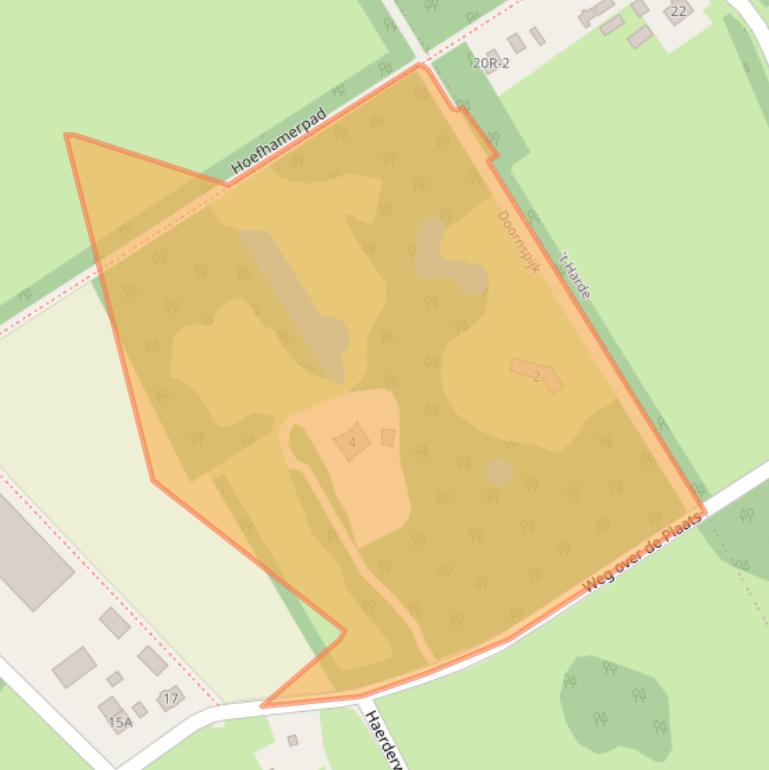 Kaart van postcodegebied 8085RM.