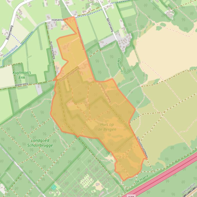 Kaart van postcodegebied 8085RW.