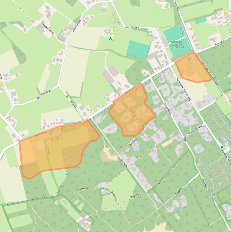 Kaart van postcodegebied 8085SE.