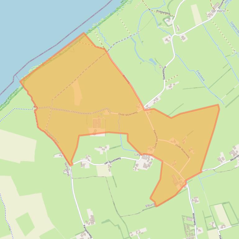 Kaart van postcodegebied 8085SW.