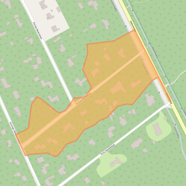 Kaart van postcodegebied 8091AN.