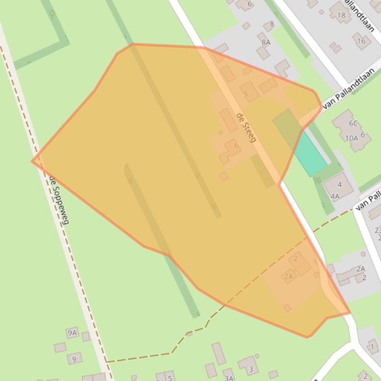 Kaart van postcodegebied 8091CC.