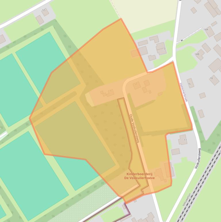 Kaart van postcodegebied 8091GD.