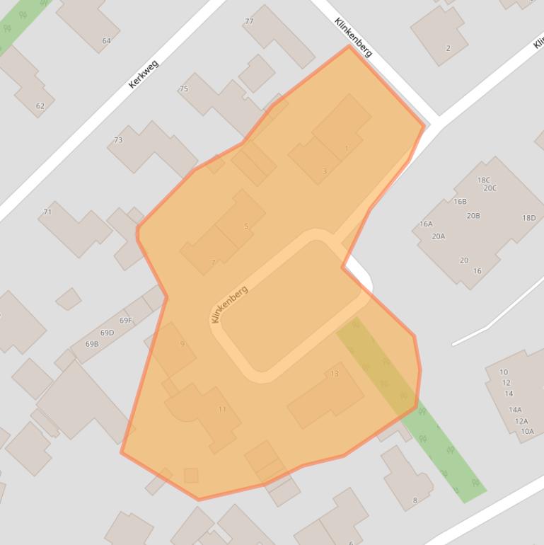 Kaart van postcodegebied 8091GN.