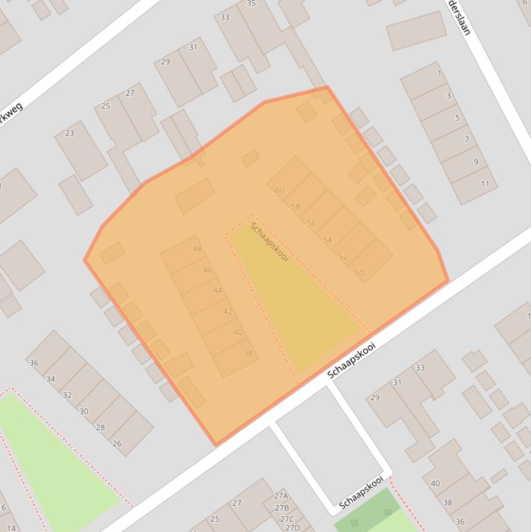 Kaart van postcodegebied 8091HH.