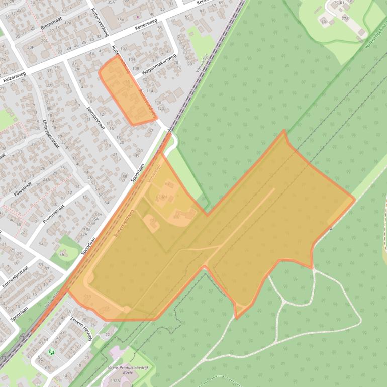 Kaart van postcodegebied 8091HT.