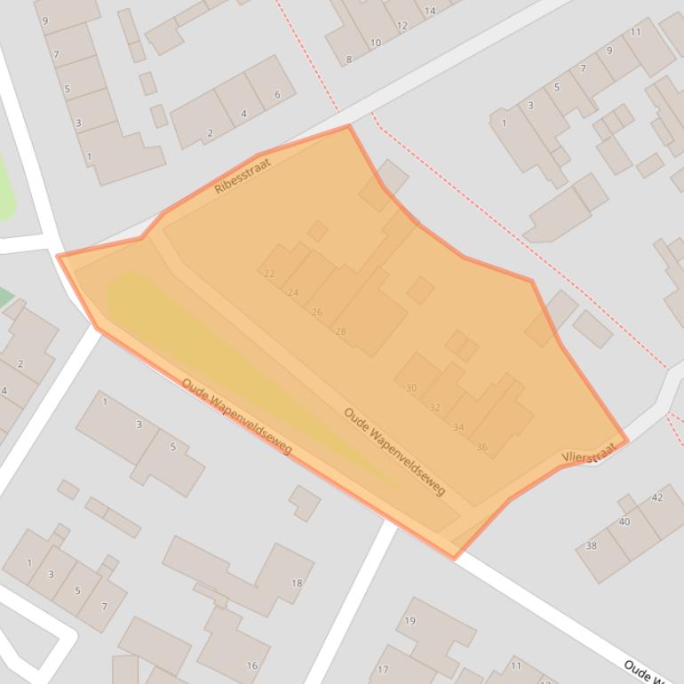 Kaart van postcodegebied 8091JD.