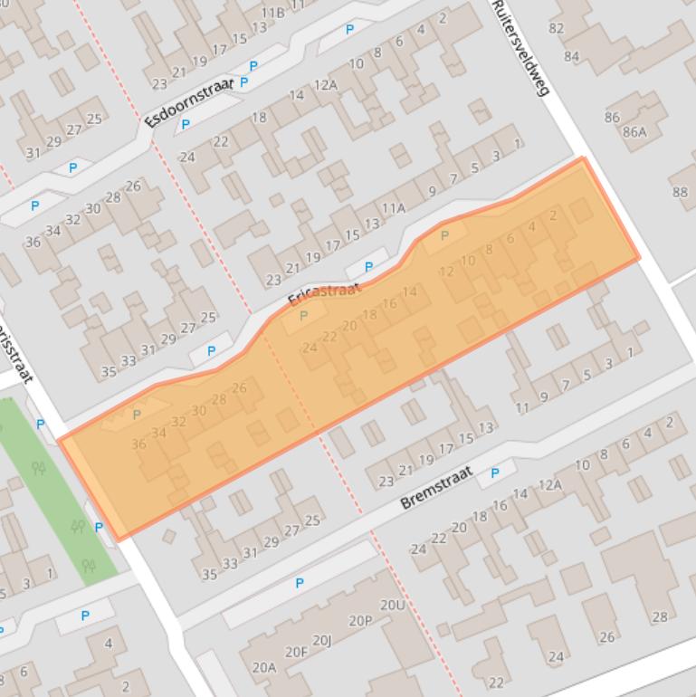 Kaart van postcodegebied 8091KG.