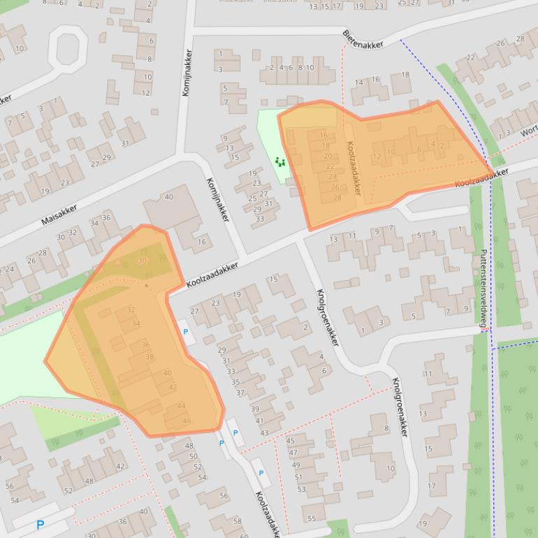 Kaart van postcodegebied 8091MK.