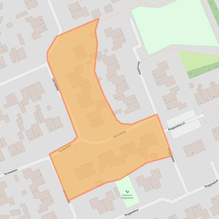 Kaart van postcodegebied 8091NC.