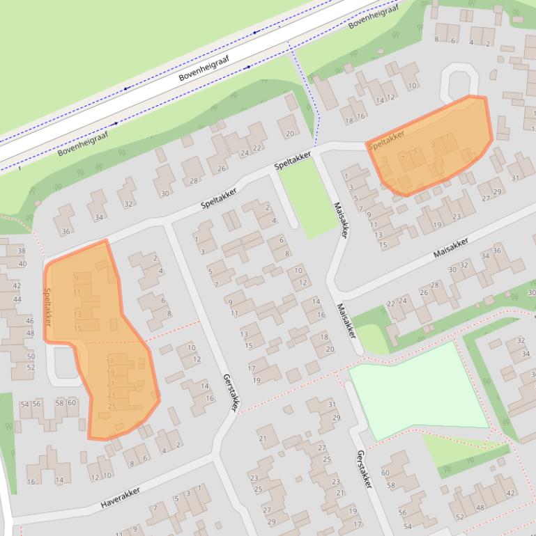 Kaart van postcodegebied 8091NN.