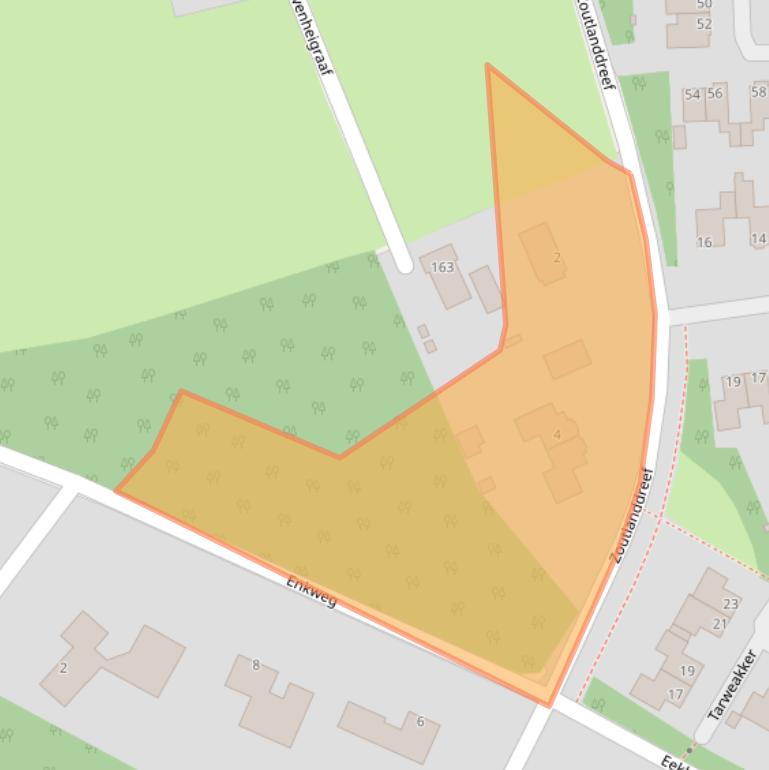 Kaart van postcodegebied 8091RZ.