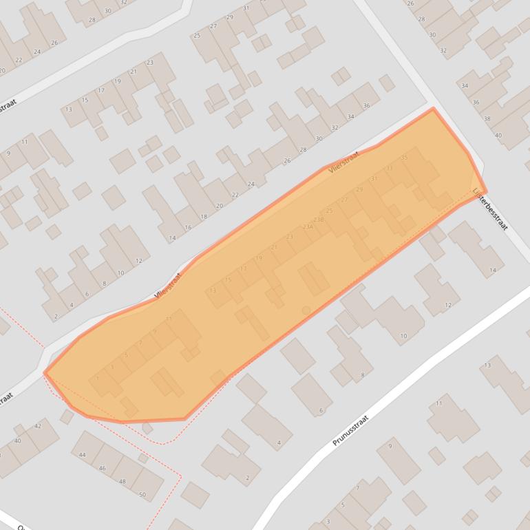 Kaart van postcodegebied 8091TC.