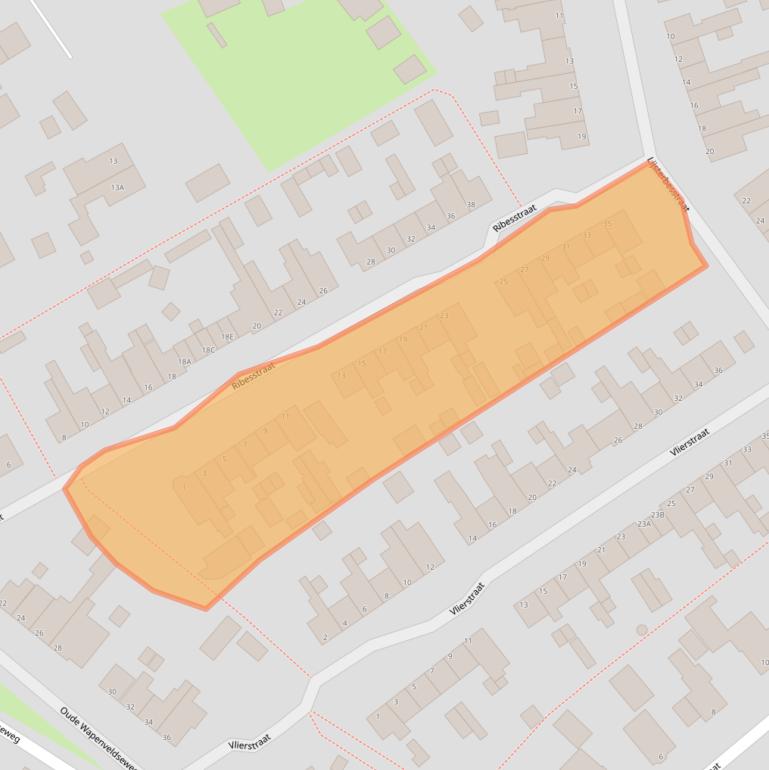 Kaart van postcodegebied 8091TE.