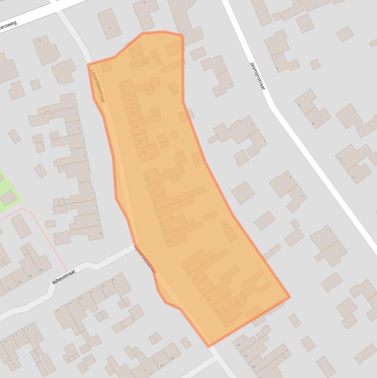 Kaart van postcodegebied 8091TJ.