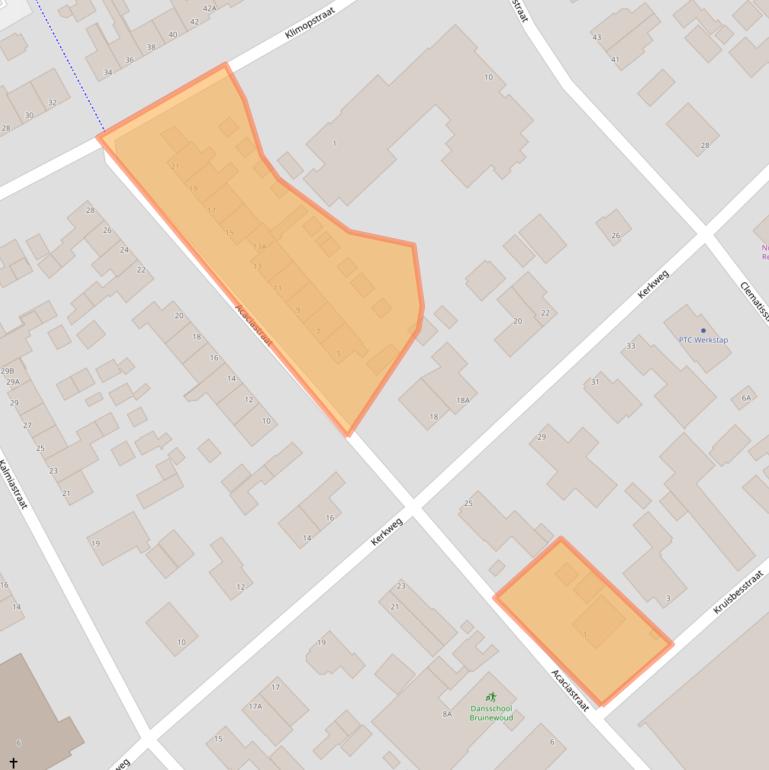 Kaart van postcodegebied 8091TW.