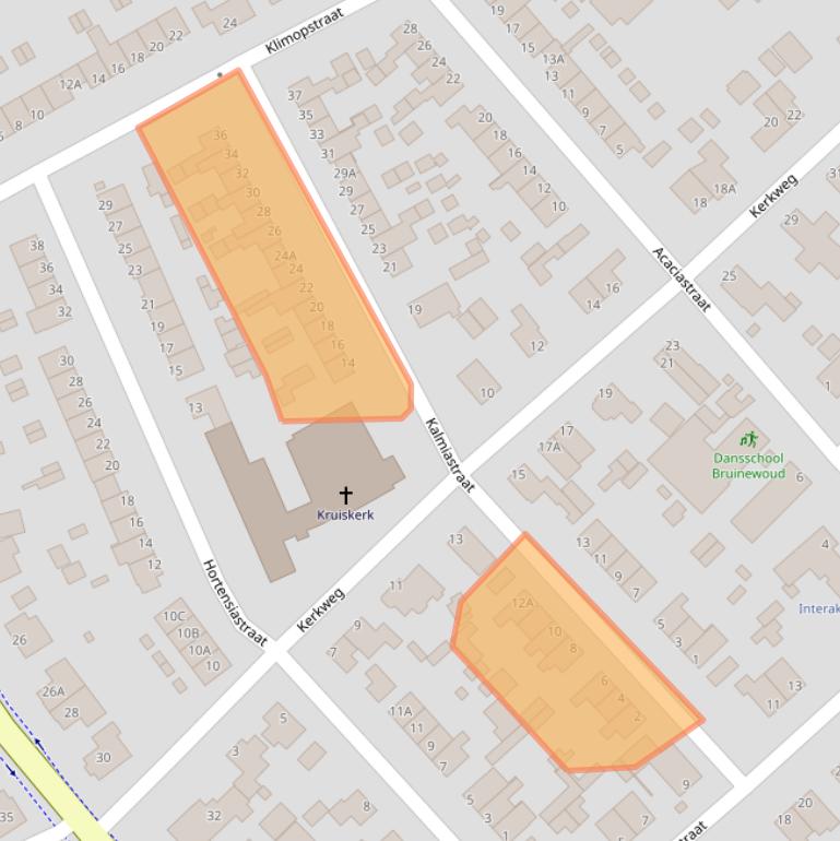 Kaart van postcodegebied 8091VE.