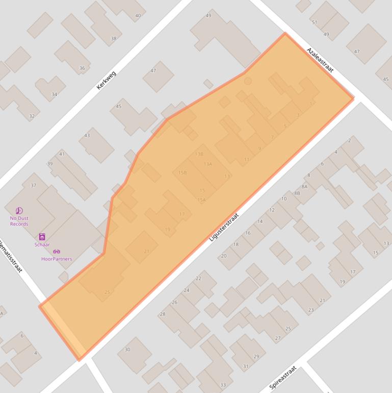 Kaart van postcodegebied 8091VP.