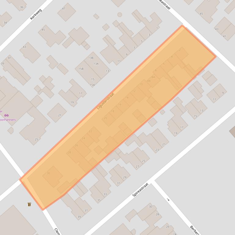 Kaart van postcodegebied 8091VR.