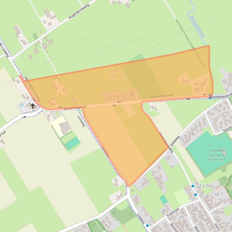 Kaart van postcodegebied 8095PD.