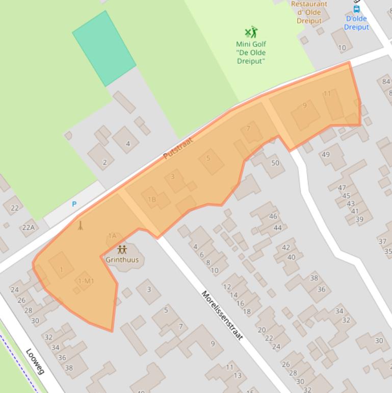 Kaart van postcodegebied 8095PV.