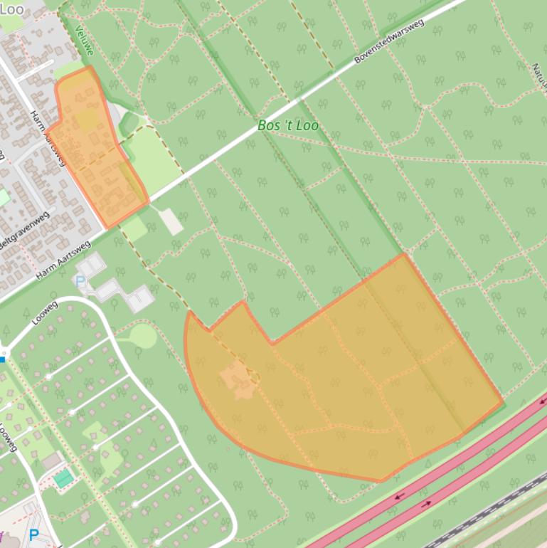 Kaart van postcodegebied 8095RC.