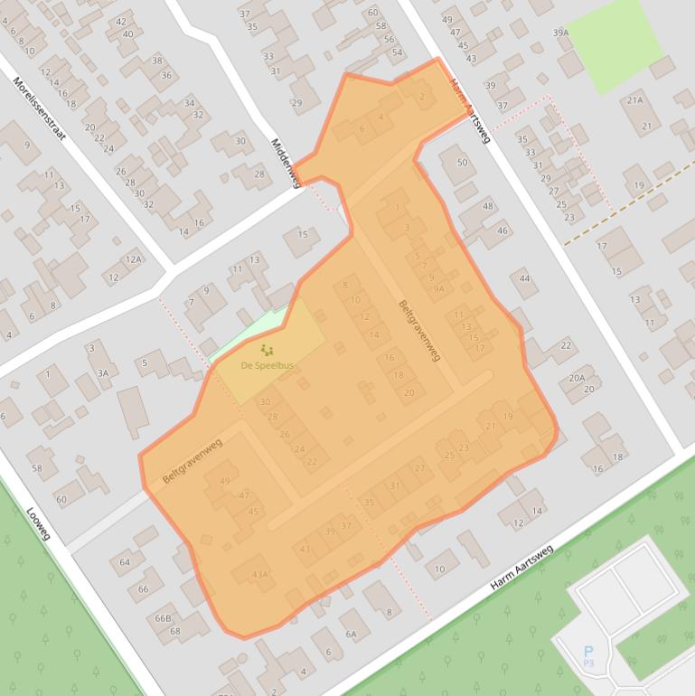 Kaart van postcodegebied 8095RH.