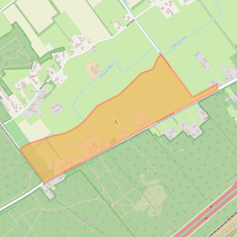 Kaart van postcodegebied 8096PR.