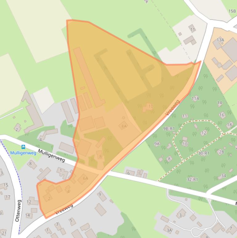 Kaart van postcodegebied 8096RD.