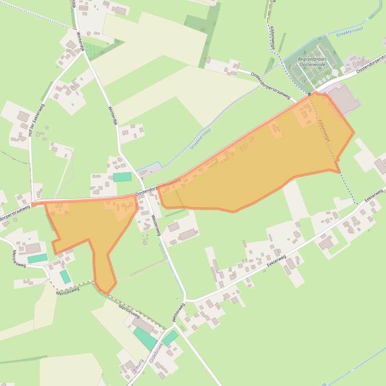 Kaart van postcodegebied 8097PM.