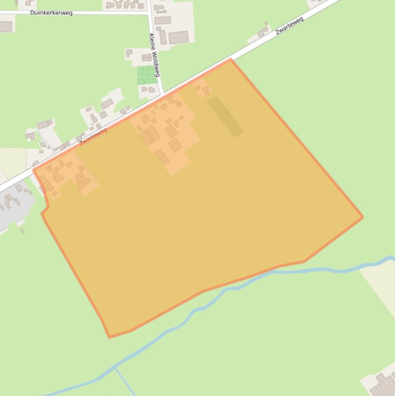 Kaart van postcodegebied 8097PX.