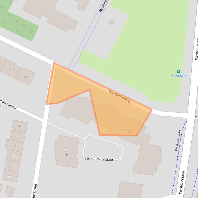 Kaart van postcodegebied 8101ZZ.