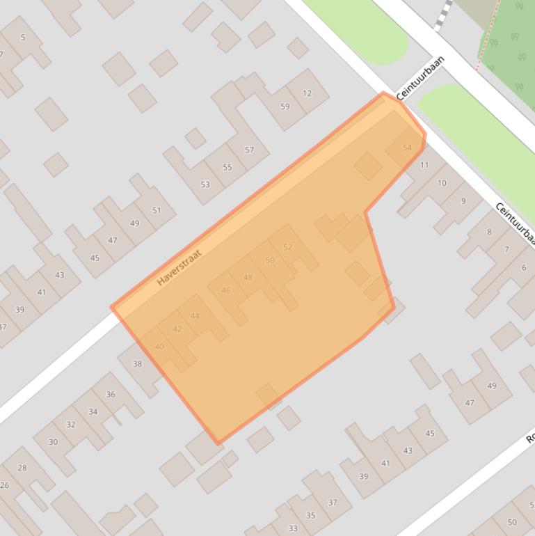 Kaart van postcodegebied 8102AS.