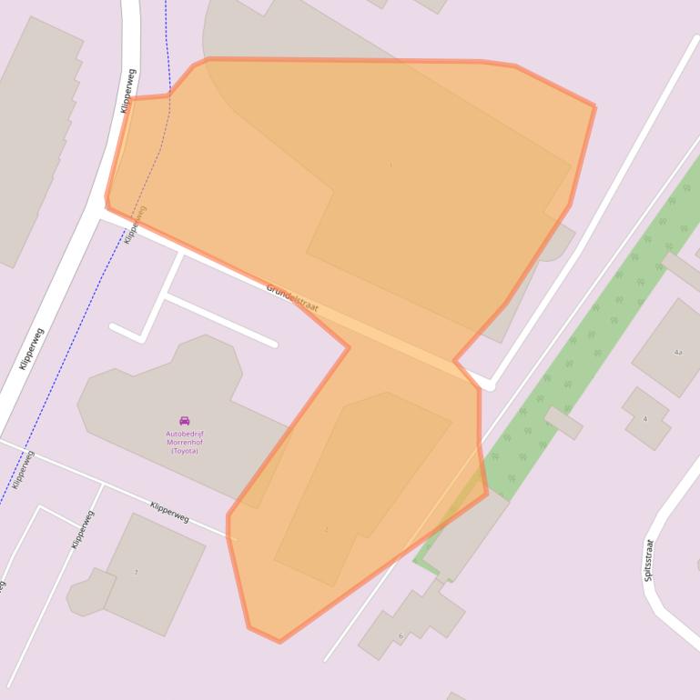 Kaart van postcodegebied 8102HT.