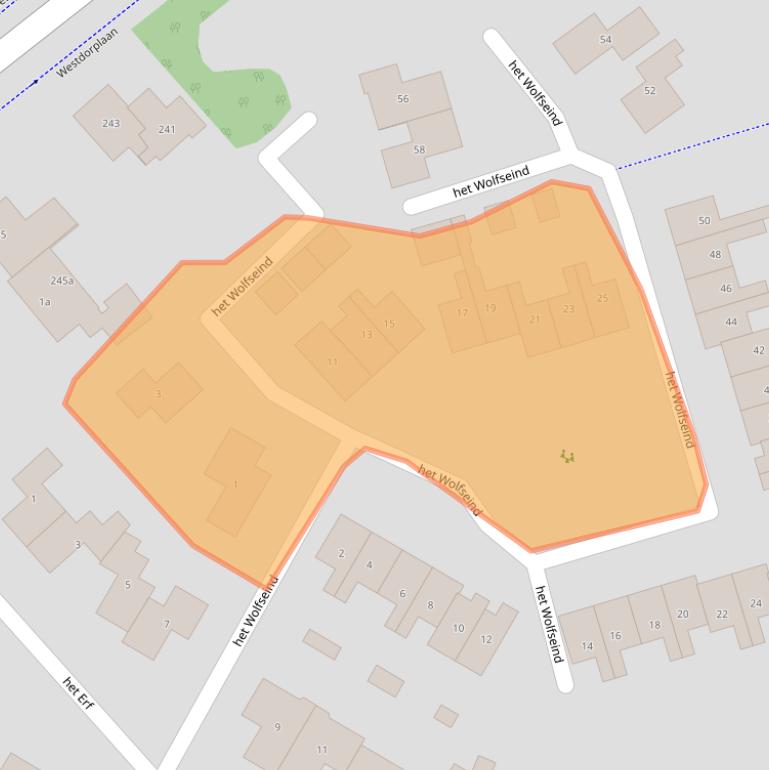 Kaart van postcodegebied 8102KA.