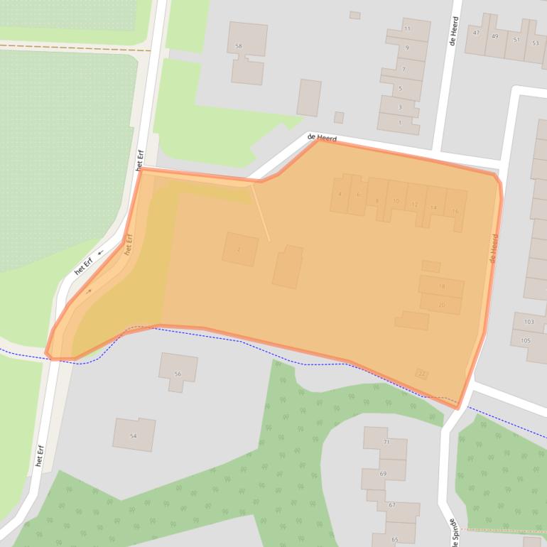 Kaart van postcodegebied 8102LH.