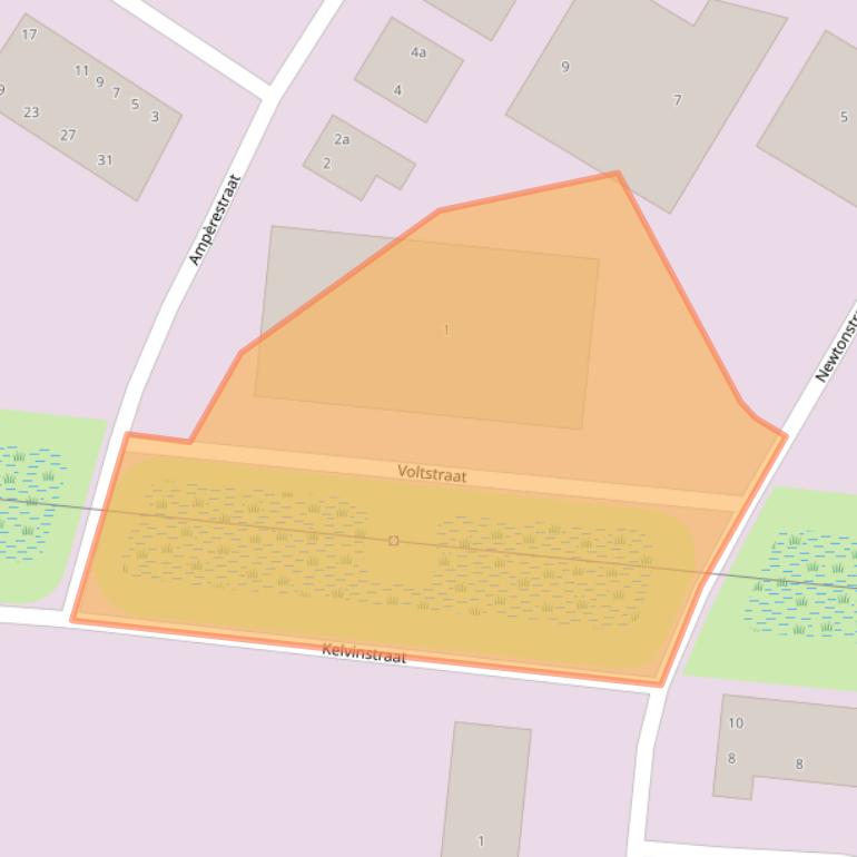 Kaart van postcodegebied 8102PM.