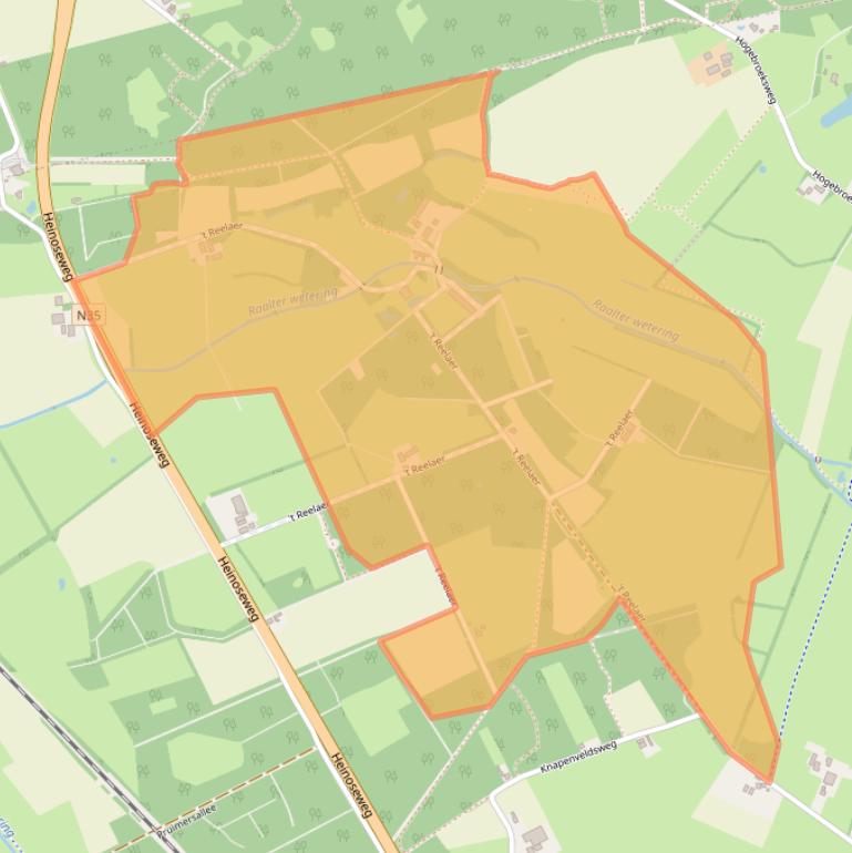 Kaart van postcodegebied 8102PX.