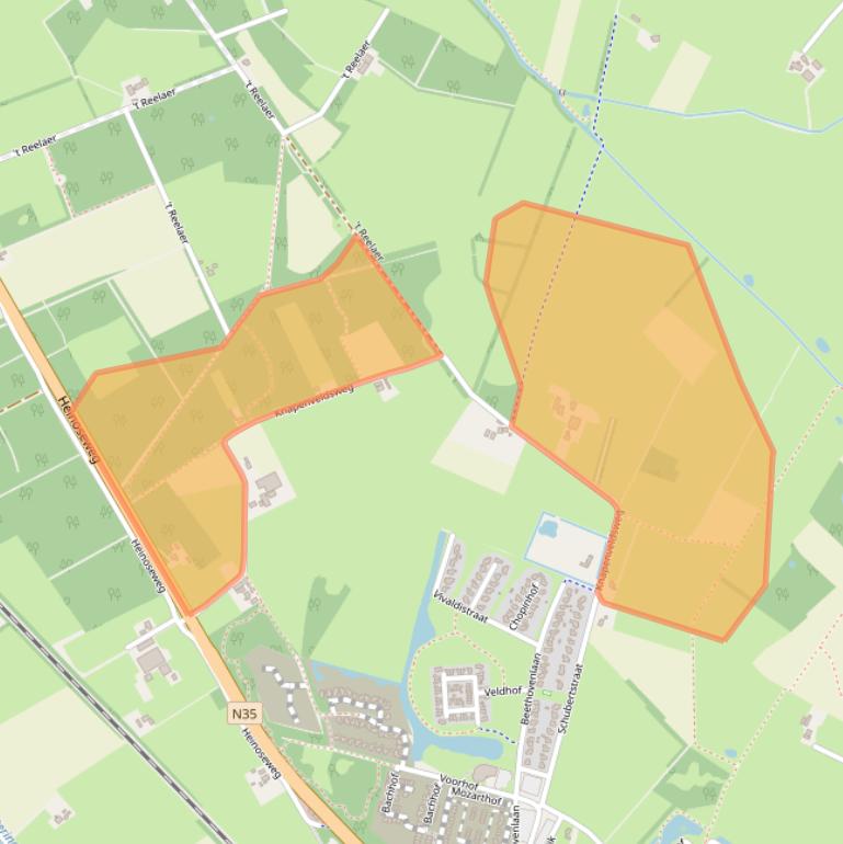 Kaart van postcodegebied 8102RP.