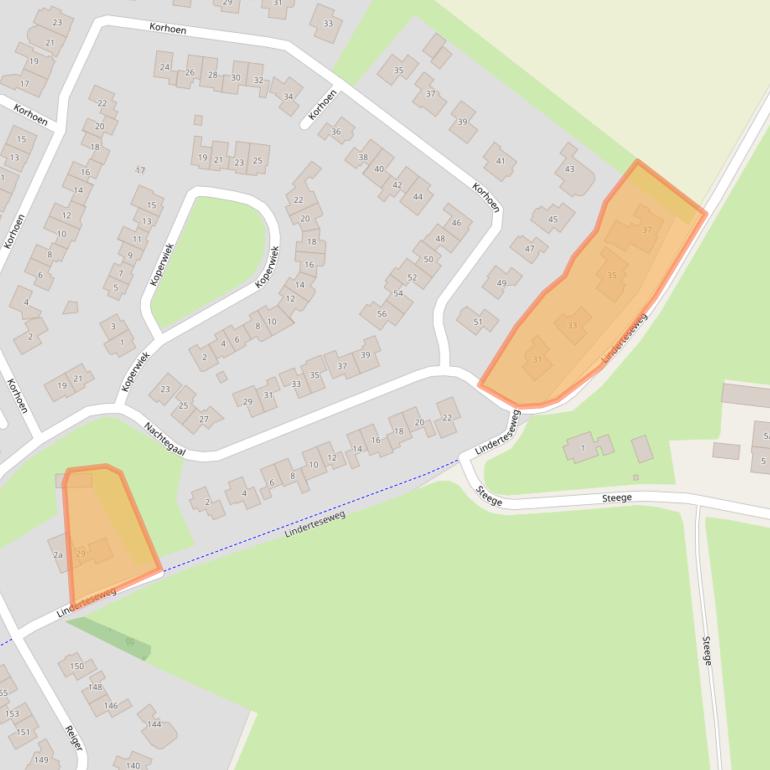 Kaart van postcodegebied 8102SM.