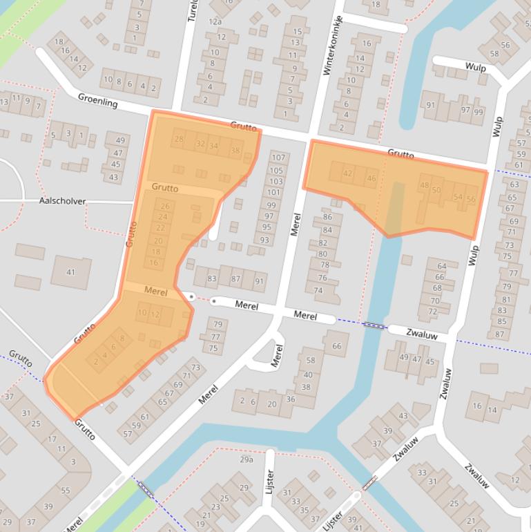 Kaart van postcodegebied 8103BG.