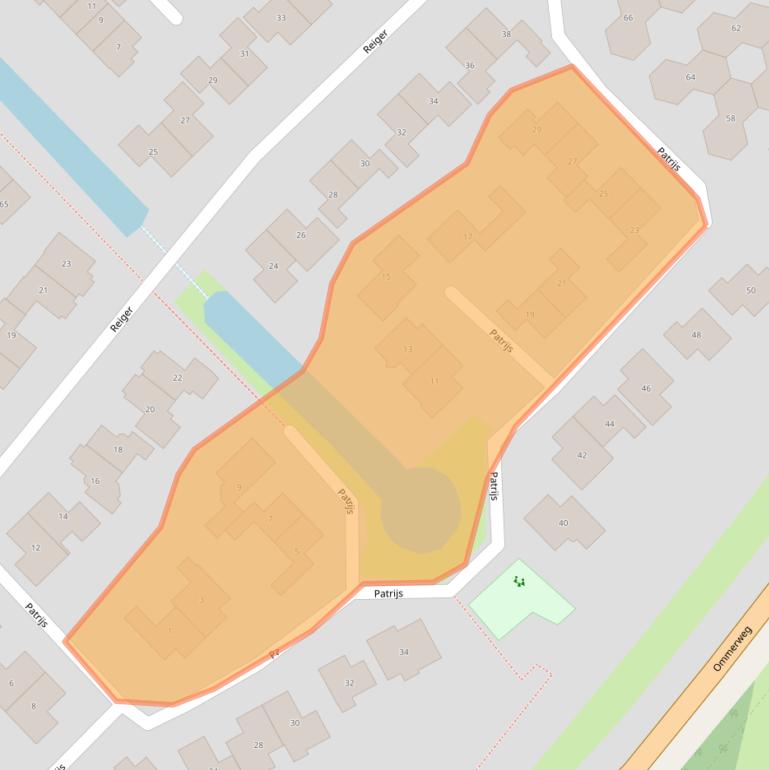 Kaart van postcodegebied 8103DC.